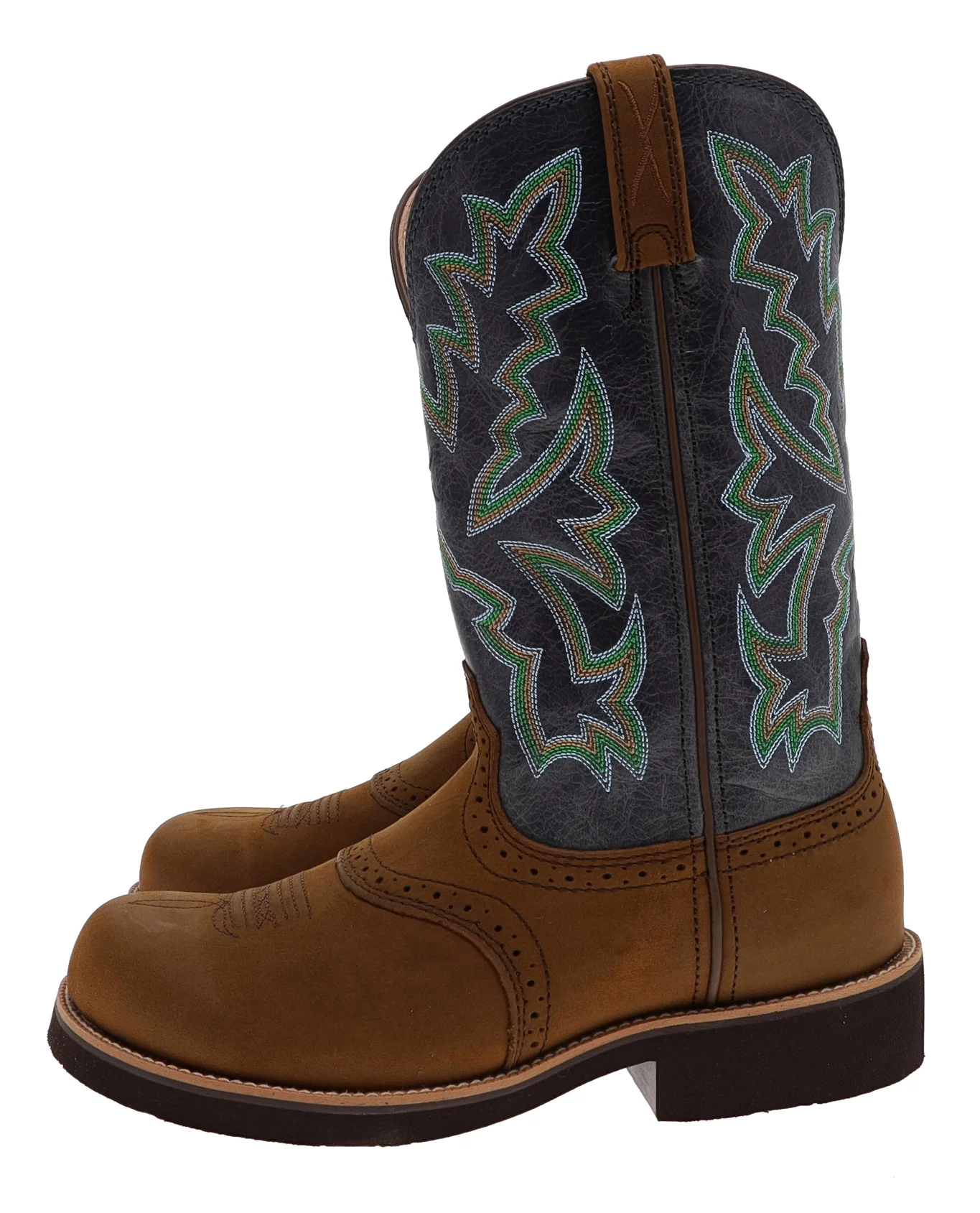 1717 BARN BURNER Damen Braun Westernreitstiefel - Image 5