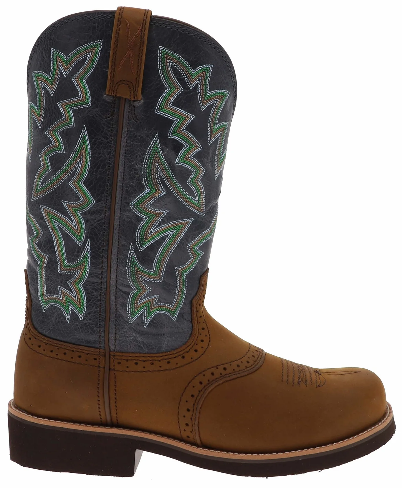 1717 BARN BURNER Damen Braun Westernreitstiefel - Image 9