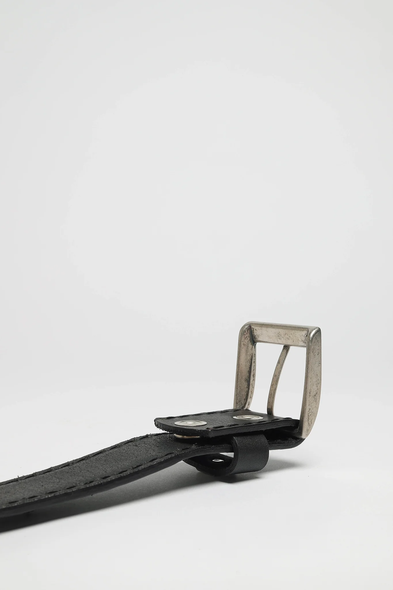 FG0815 Schwarz Ledergürtel - Phyton - Image 7