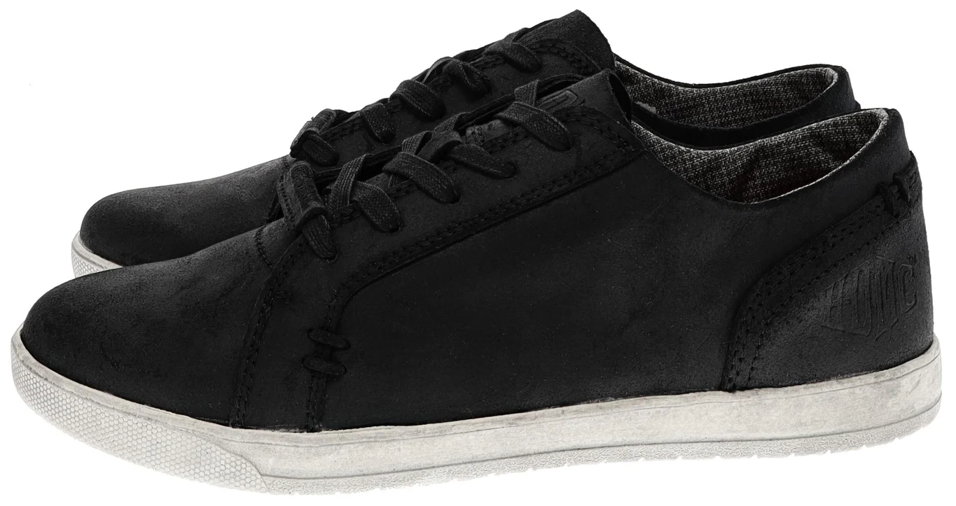 D96205 YORKTON Schwarz Herren Low-Top Sneaker - Image 3