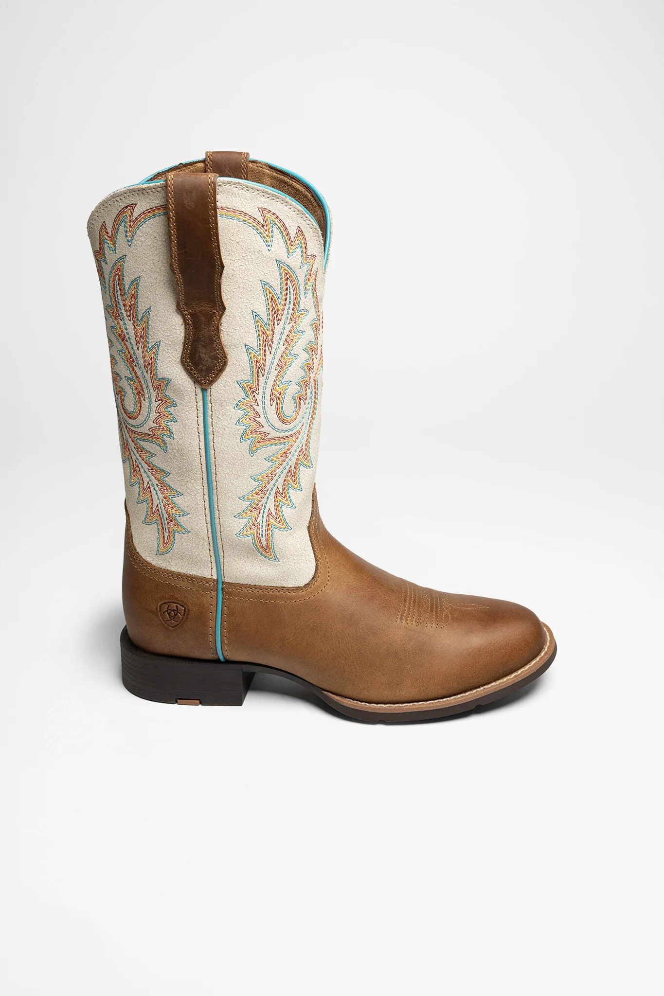 ROUND UP WTOE STRETCHFIT Damen Braun Weiß - Image 3
